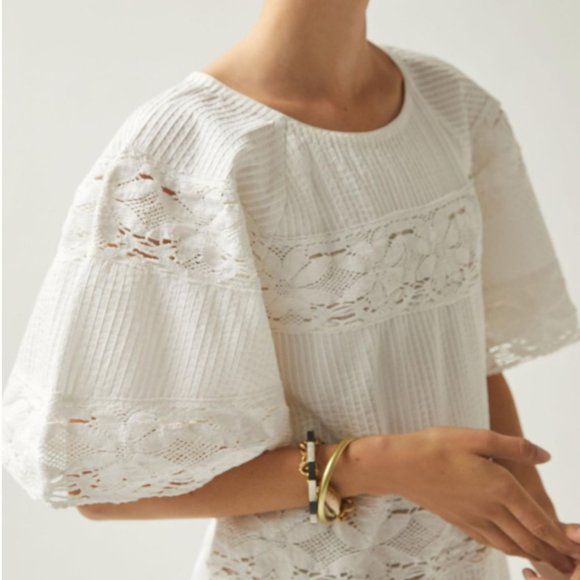 NWOT COREY LYNN CALTER LACE TUNIC MINI DRESS - Picture 3 of 4